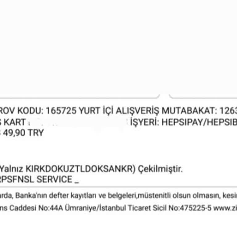 Onaysız Üyelik Ücreti Kesintisi