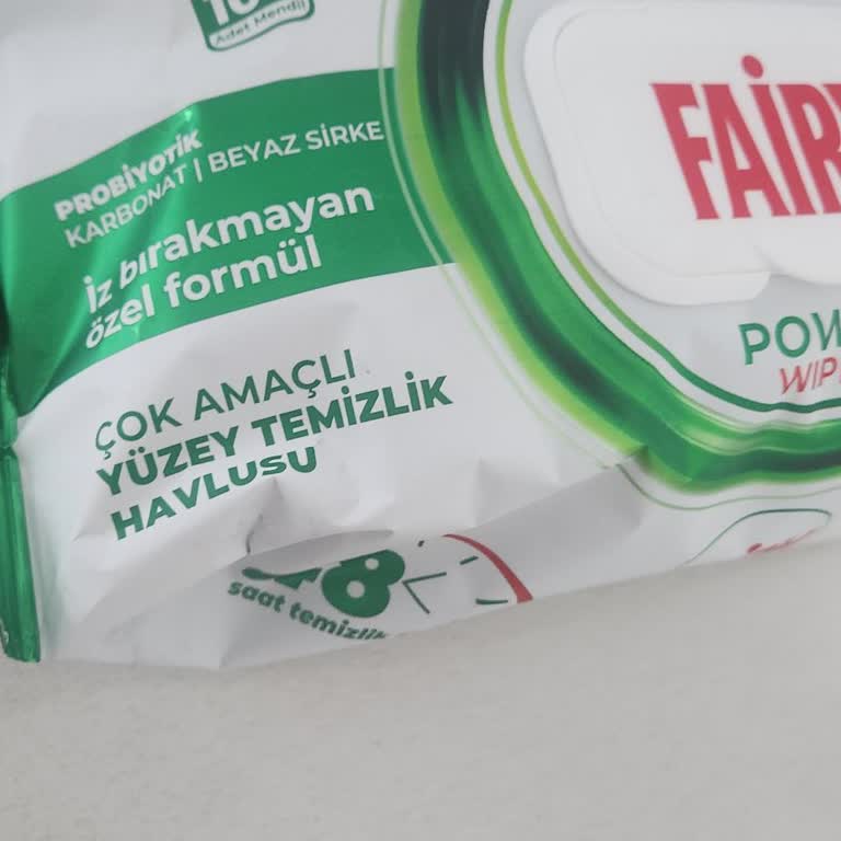 Fairy Yüzey Temizleme Havlusu Hayal Kırıklığı