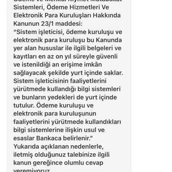 Kişisel Verilerimin Silinmesi Ve Hesap Kapatma Talebim Reddediliyor!