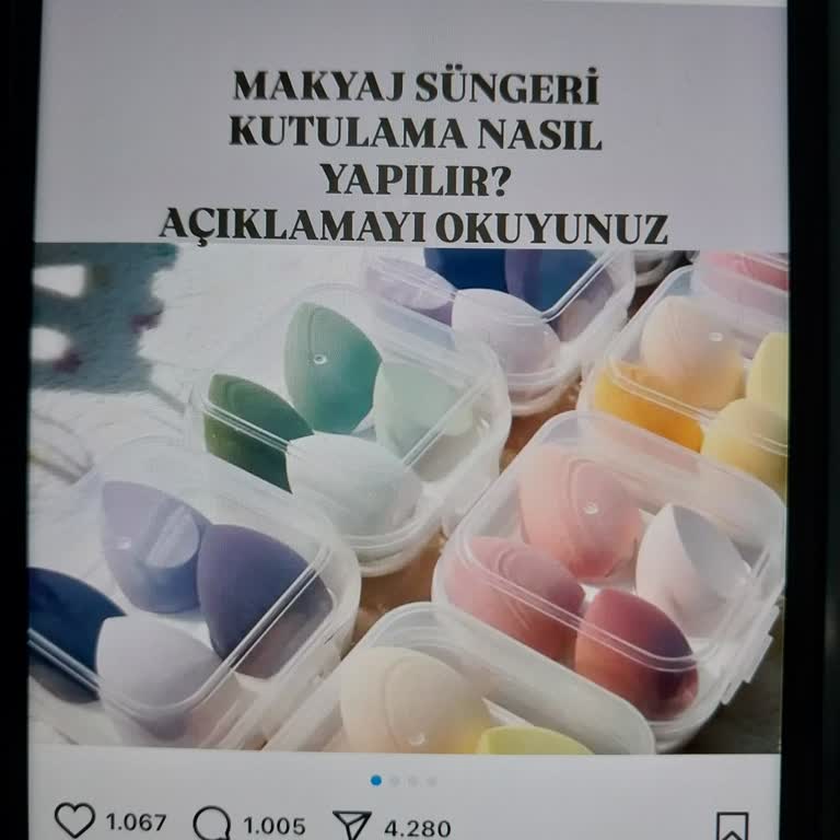 Makyaj Süngeri İşinde Kapora Mağduriyeti