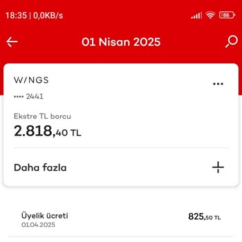 Akbank Wings Basic Kart Üyelik Ücreti İadesi Talebi