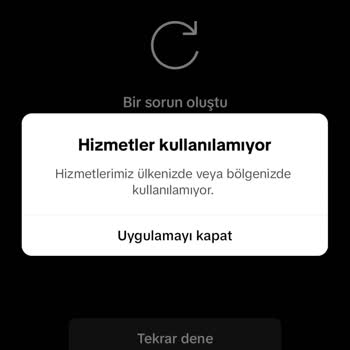 TikTok'ta Sürekli Karşılaşılan Erişim Hatası
