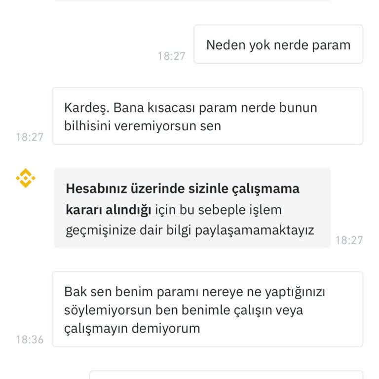 Binance Hesabım Devre Dışı Bırakıldı