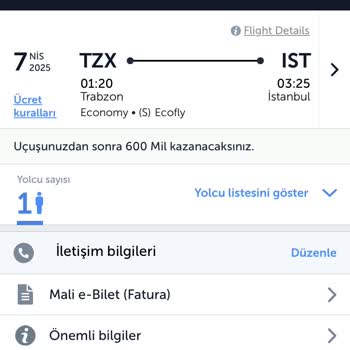 THY Gece Uçuşu Zorunluluğu Ve Ekstra Ücret