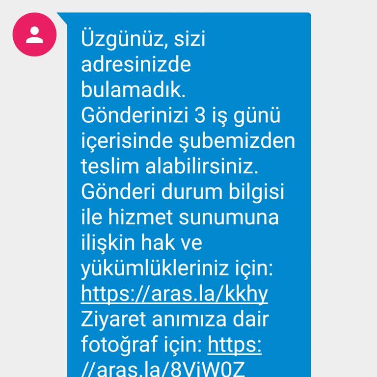 Evdeyken Gelen Yanıltıcı Teslimat Mesajı