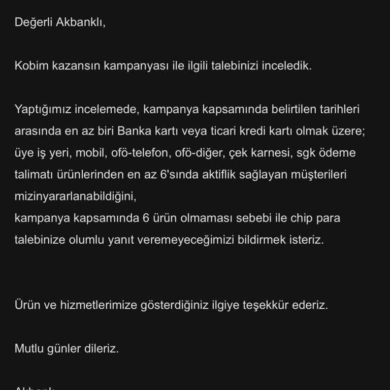 Akbank Kampanyasında Mağduriyet: Kazanılan Haklar Teslim Edilmiyor