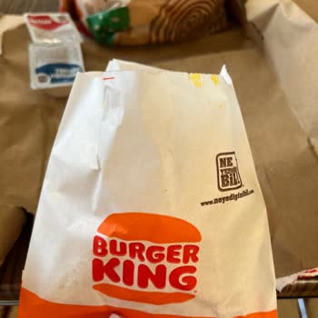 Burger King Siparişim Tam Bir Hayal Kırıklığı Oldu