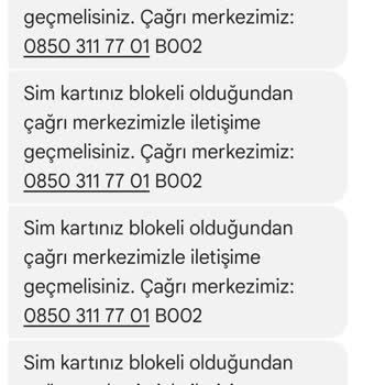 İninal Uygulamasında Şifre Ve SIM Bloke Sorunu
