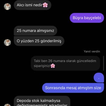 Yanlış Numara Gönderimi Ve Müşteri Memnuniyetsizliği