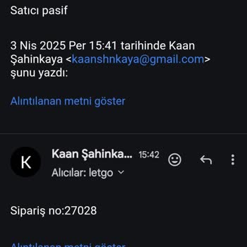 Letgo'da İade Sorunu Ve Cevapsız Müşteri Hizmetleri