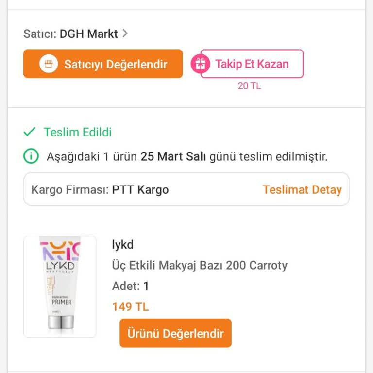 PTT Kargo'nun Teslimat Sorunu Ve Yanıltıcı Bilgi!