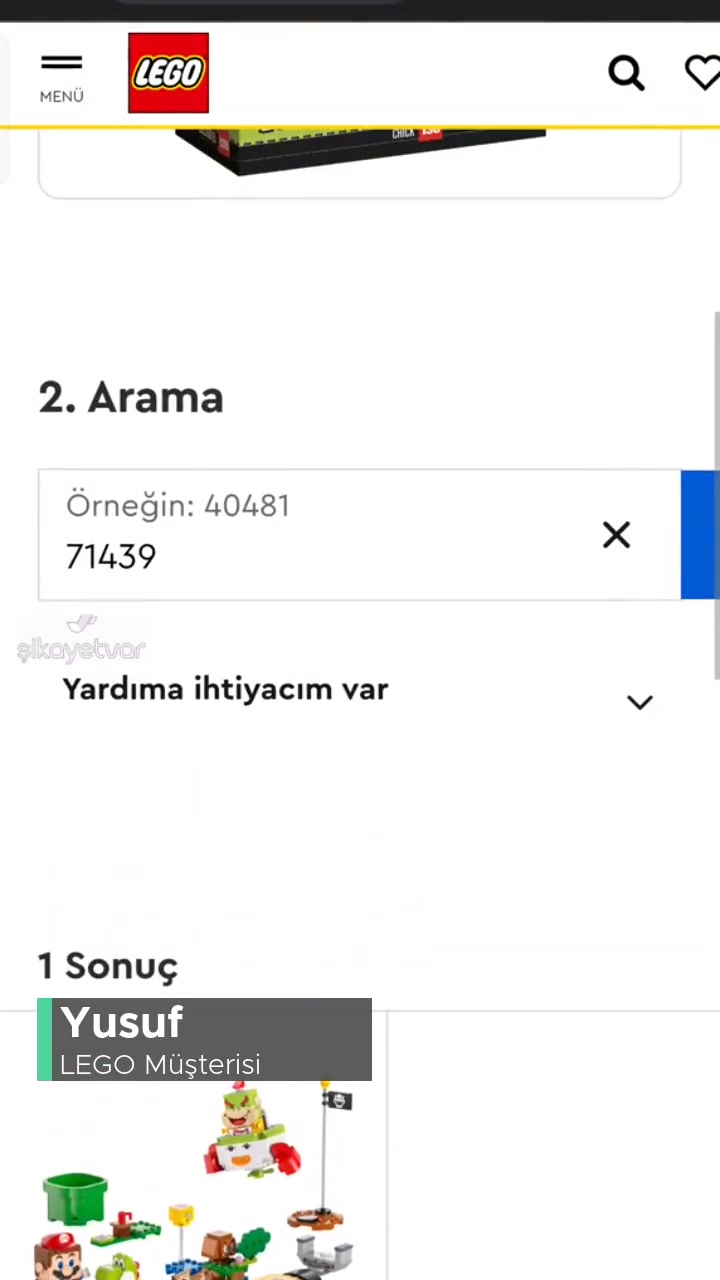 Lego Super Mario Küçük Kutudan Mario Aparatı Yedek Parça Yok! videonun kapak resmi