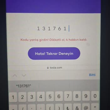 Onay Kodu Sorunu Ve Tosla'dan Ayrılma Kararı