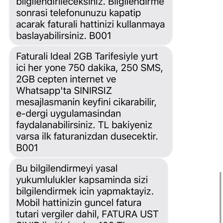 Türk Telekom'da Yanlışlıkla Tarifeye Geçiş Sorunu