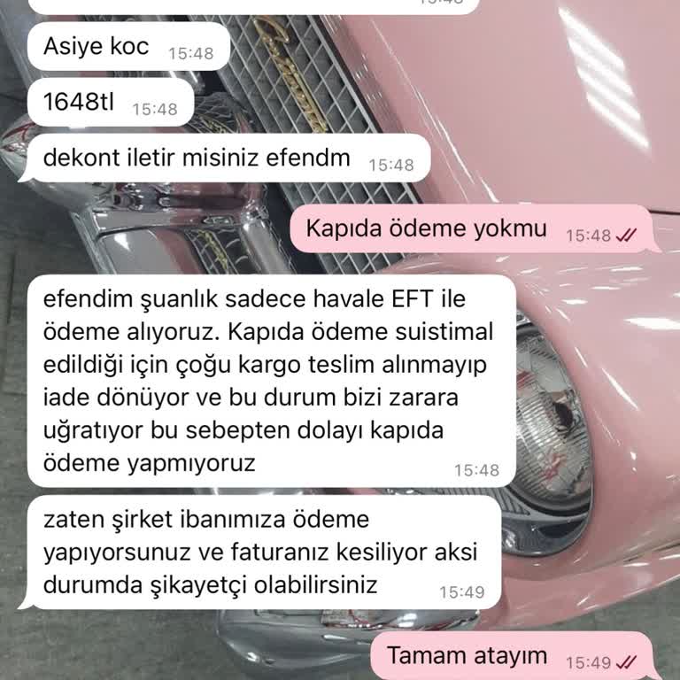 Kapıda Ödeme Sorunu Ve İletişimsizlik