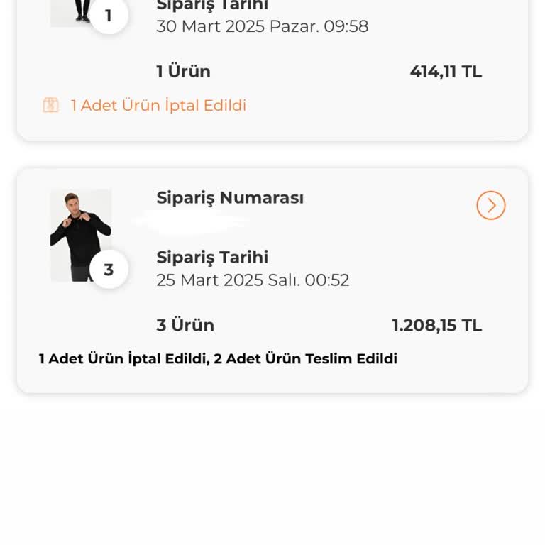 İptal Edilen Siparişler Ve Geri Ödenen Paralarla Mağduriyet