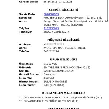 Vestel Servisinde Yanlış Tamir Ve Eksik İade