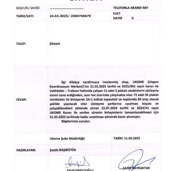 İzinsiz Otobüslerin Faaliyetleri Ve Kararların Uygulanmaması