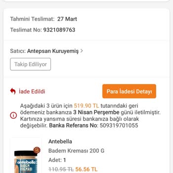 Trendyol Kuponu Ve Kayıp Sipariş Mağduriyeti