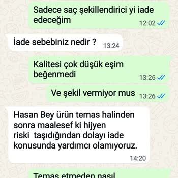 Denemeden Anlaşılmayan Ürünler Ve İade Sorunu