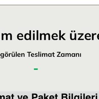 Sipariş Kargoda Görünüyor Ama Ortada Yok