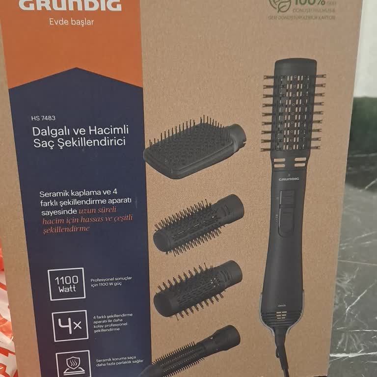 Grundig Saç Şekillendirici Aniden Bozuldu