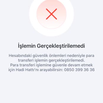 Para Transferi Sorunu Ve Müşteri Hizmetleri Yetersizliği
