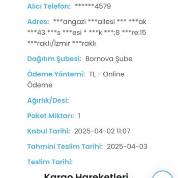 Ekstra Ücret Ödediğim Hızlı Kargo Teslim Edilmedi