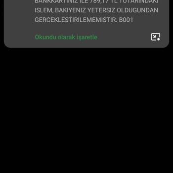 Ziraat Bankası'ndan Gelen Anlamsız Mesajlar
