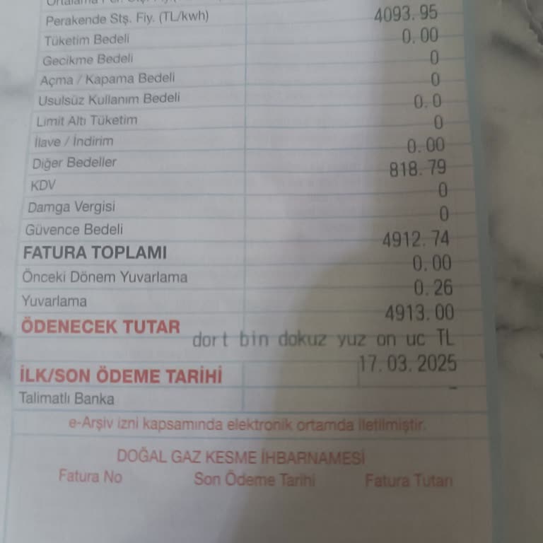 Fahiş Fatura Şoku: Gazikent'te Adaletsiz Tutarlar