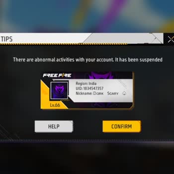 Garena Free Fire ID Unban Request