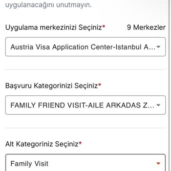 Vize Randevusu Alamama Sorunu
