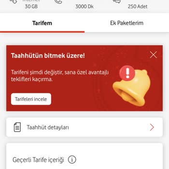 Vodafone'dan Yenileme Ücretleri Hakkında Adil Olmayan Teklif