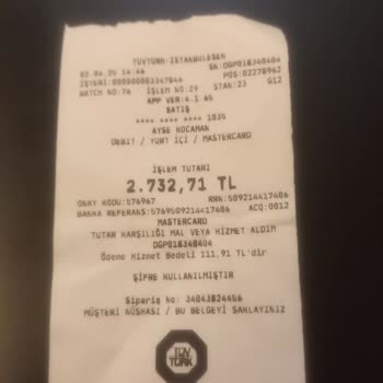 Tüvtürk'te Kartla Ödeme Ve Yanıltıcı Bilgilendirme Sorunu