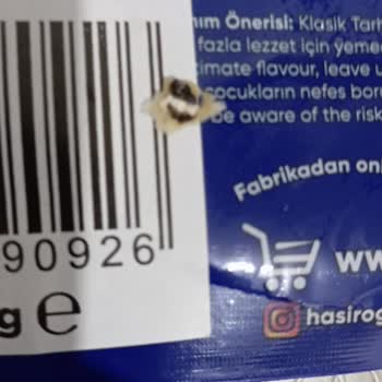 Tarhana Paketinde Hijyen Sorunu