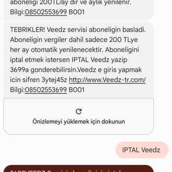 Yanlışlıkla Abonelik Ve Haksız Ücretlendirme Sorunu