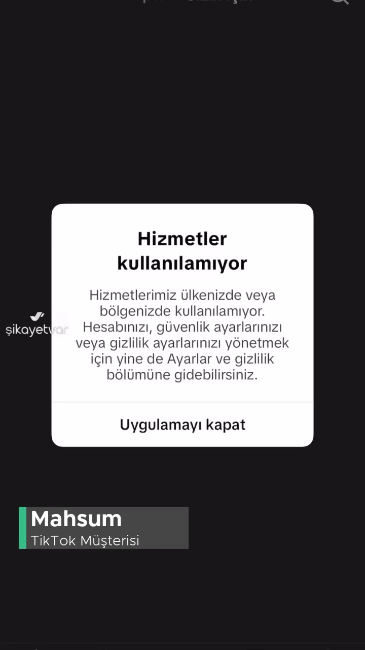 TikTok Hesabıma Giremiyorum videonun kapak resmi
