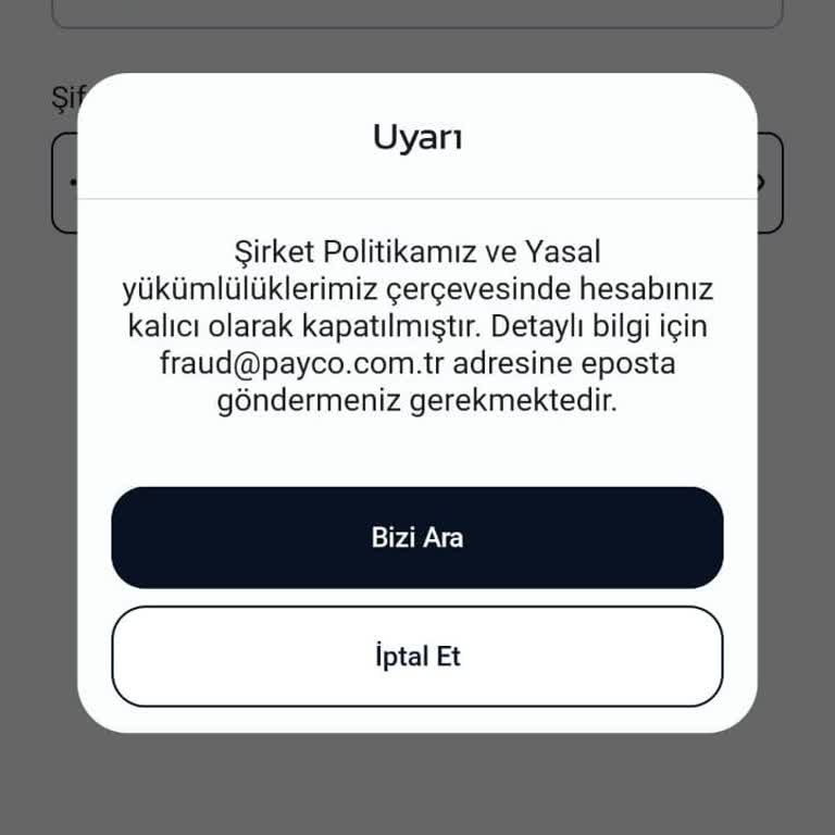 Onaylı Hesabım Kapandı, Param İade Edilmiyor