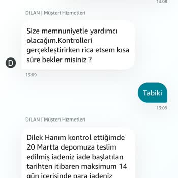 Amazon İade Ve Geri Ödeme Sürecinde Belirsizlik
