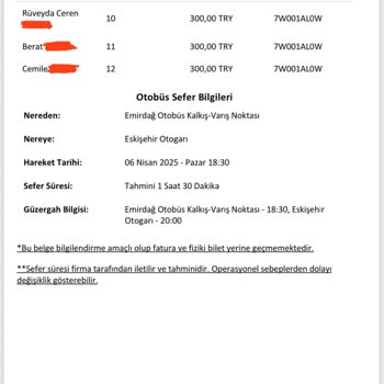 Obilet Müşteri Hizmetleri Ve Ekstra Vergi Ücreti Sorunu