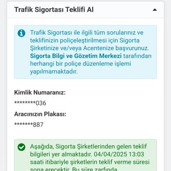 Sigorta Teklifi Ve Müşteri Hizmetleri Hayal Kırıklığı
