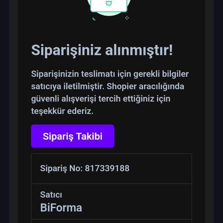 Shopier Sipariş Verdim, Ürün Kargoya Verilmedi