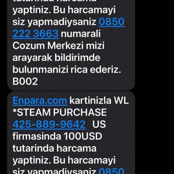 Enpara'da İzinsiz İşlem Ve Yetersiz Destek