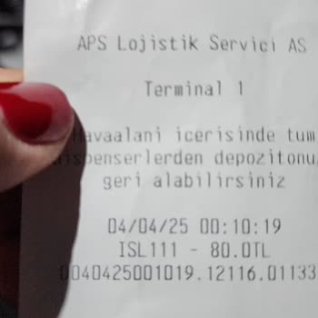 İstanbul Havalimanı'nda Elektronik Bagaj Makinesi Sorunu