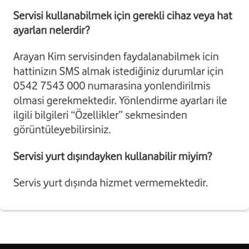 Arayan Kim Servisi Çalışmıyor: Ücret Alınıyor, Hizmet Sunulmuyor