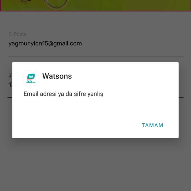 Hesap Oluşturma Ve Giriş Sorunları