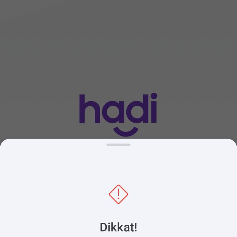Hadi Uygulamasının Açılmama Sorunu Ve Acil Yardım Talebi