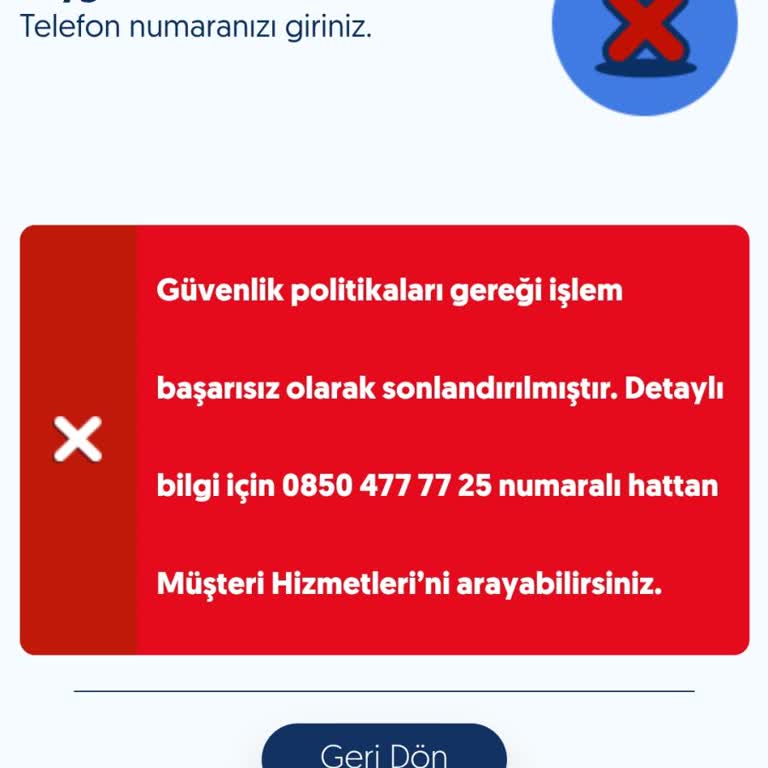 Acil Yardım Bekleyen Müşteri Hizmetleri Sorunu