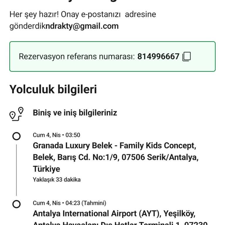 Gece Yarısı Havalimanı Transferi Kabusu