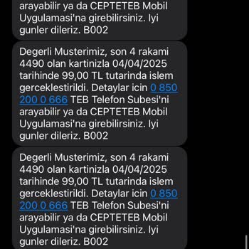 Bilgim Dışında Yapılan Ödeme İşlemi Ve İade Talebi